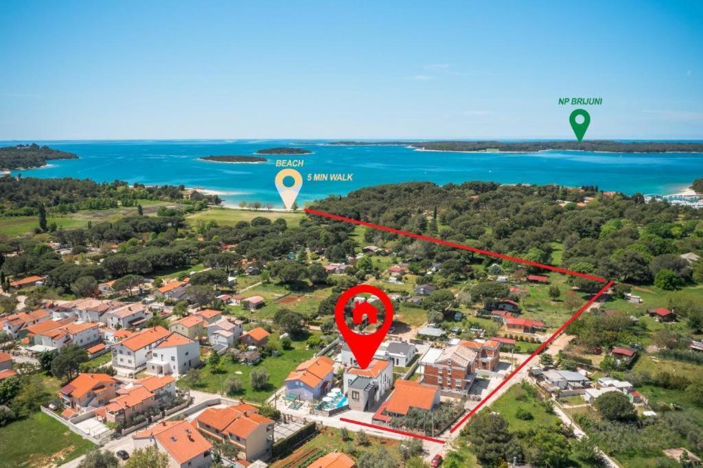 Studio Apartments Villa Valla - Free Bikes Fažana Esterno foto